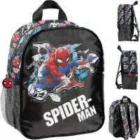 Ilustracja  Paso Plecak Przedszkolaka Spider Man Black SP25WW-303