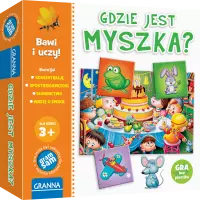Ilustracja produktu Granna Gdzie jest myszka?