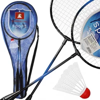 Ilustracja  Mega Creative Badminton Metalowy + Lotka + Pokrowiec 532366