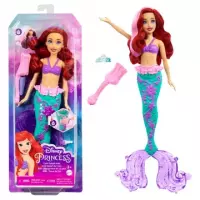 Ilustracja Lalka Mattel Disney Księżniczka Arielka Zmienia Kolor HLW00