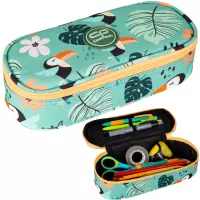 Ilustracja produktu Coolpack Campus Piórnik Tuba Usztywniona z Organizerem Toucans F062662