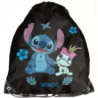 Ilustracja BeUniq Worek Szkolny Stitch Black DS26MM-712