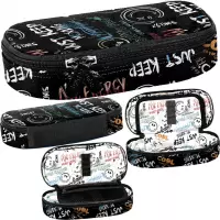 Ilustracja BeUniq Piórnik Tuba Usztywniona Smiley SM26LA-013