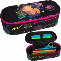 Ilustracja produktu Coolpack Campus Piórnik Tuba Usztywniona z Organizerem Capybara Music F062961