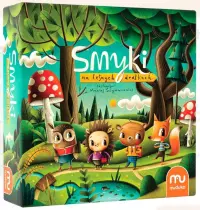 Ilustracja Muduko Smyki na leśnych dróżkach 