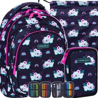 Ilustracja produktu AstraBag Zestaw Szkolny 3el Plecak AB300 Sleepy Koala 502024084 + Worek 507024009 + Piórnik 503024009