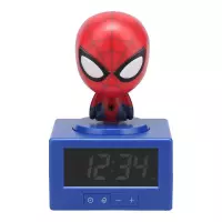 Ilustracja Lampka 3D z Budzikiem Marvel Spider-man 