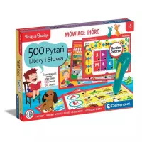 Ilustracja produktu Uczę się bawiąc. Mówiące Pióro 500 pytań - Litery