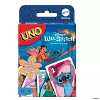 Ilustracja produktu Mattel Uno Gra Karciana Lilo i Stitch JCC10