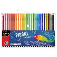 Ilustracja produktu Kidea Pisaki 24 kolory 392030
