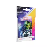 Ilustracja produktu Gamegenic: Marvel Champions Fine Art Sleeves (66 mm x 92 mm) Gamora 50+1 szt.