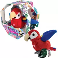 Ilustracja Cobi Happy Yappers Wesołe Gadułki Czerwona Papuga 9594Z