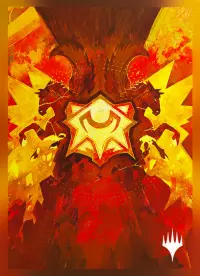 Ilustracja produktu Gamegenic: Magic the Gathering - Secrets of Strixhaven - Premium Art Sleeves - Lorehold