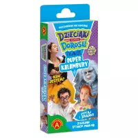 Ilustracja produktu Alexander Gra Dzieciaki Kontra Dorośli - Super Kalambury Travel