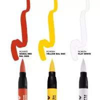 Ilustracja AK Interactive: Real Colors Markers - RCM106 - Set - Tactical Markings (3)