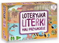 Ilustracja Loteryjka Literki - Mali Przyjaciele