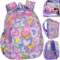Ilustracja produktu CoolPack Jerry Plecak Szkolny Pastel Hearts F029832