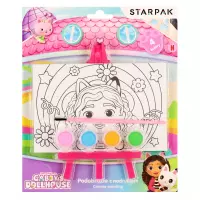 Ilustracja produktu Starpak Podobrazie z Nadrukiem + Farby Koci Domek Gabi  582117