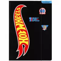 Ilustracja Starpak Teczka z Gumką Hot Wheels Black 583290