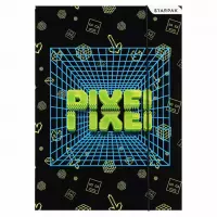 Ilustracja Starpak Teczka z Gumką Pixel 583295