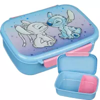 Ilustracja produktu Undercover Scooli Śniadaniówka Stitch & Angel STLG9903