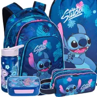 Ilustracja produktu CoolPack Zestaw Szkolny Stitch Blue 5el Plecak F025780 + Piórnik F060780L + Worek F054780 + STLO9913 + STLO9903