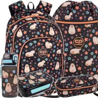 Ilustracja CoolPack Zestaw Szkolny Capybara 5el. Plecak Prime Pro F162937 + Worek F070937 + Piórnik F062937 + Z17937 + Z18937