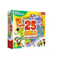 Ilustracja produktu Trefl Kalejdoskop 25 gier Rodzina Treflików