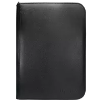 Ilustracja Ultra Pro: Vivid 4-Pocket Zippered PRO-Binder - Black