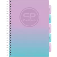 Ilustracja produktu Coolpack Kołozeszyt Gradient Blueberry A4 100 Kartek Kratka 03036CP