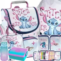Ilustracja produktu  Paso Zestaw Szkolny 6el.Stitch Serce Tornister DS26ZZ-525 + Piórnik DS26ZZ-P001 + Worek DS26ZZ-712 + Torba DS26ZZ-074