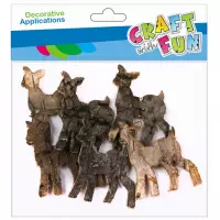 Ilustracja Craft With Fun Ozdoba Dekoracyjna Sarna 463834