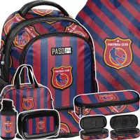 Ilustracja produktu Paso Zestaw Szkolny 6el Football Club Plecak PP26FT-260 + Piórnik PP26FT-013 + Worek PP26FT-712 + Torba PP26FT-074