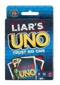 Ilustracja produktu Mattel Liar's Uno Kłamcy