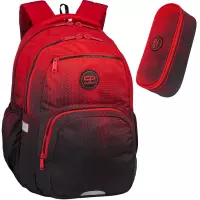 Ilustracja produktu CoolPack Zestaw Szkolny Gradient Cranberry 2el. Plecak Pick F099756 + Piórnik F062756