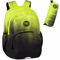 Ilustracja produktu CoolPack Zestaw Szkolny Gradient Lemon 2el. Plecak Pick E99510 + Piórnik E61510