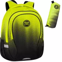 Ilustracja CoolPack Zestaw Szkolny Gradient Lemon 2el. Plecak Factor X F002510 + Piórnik E61510