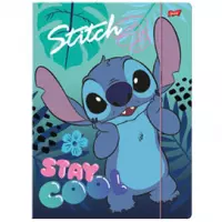 Ilustracja St. Majewski Teczka z Gumką A4 Stitch Stay Cool 686504