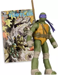 Ilustracja Figurka TMNT Wojownicze Żółwie Ninja Donatello Page Punchers