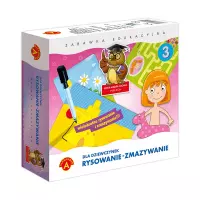 Ilustracja produktu Alexander Sowa Mądra Głowa  Rysowanie - zmazywanie 6 Dla dziewczynek