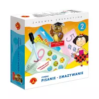 Ilustracja produktu Alexander Sowa Mądra Głowa Pisanie zmazywanie 2 Cyferki 
