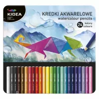 Ilustracja Kidea kredki akwa olo 24kol/180 met pud