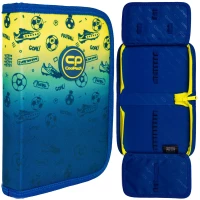 Ilustracja produktu Coolpack Clipper Piórnik Dwuklapkowy Bez Wyposażenia Football 2T F076339
