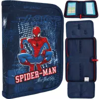 Ilustracja Coolpack Clipper Piórnik Dwuklapkowy Bez Wyposażenia Spider-Man F076038