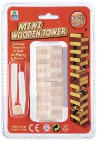 Ilustracja produktu Mega Creative Gra Wieża Drewniana Mini 545355