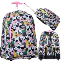 Ilustracja produktu CoolPack Alan Plecak Szkolny Na Kółkach Panda Gang F124829