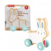 Ilustracja produktu Mattel Królik do Pchania Drewniany JDM52 WB4