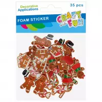Ilustracja produktu Craft With Fun Ozdoba Dekoracyjna Pierniczki 567245