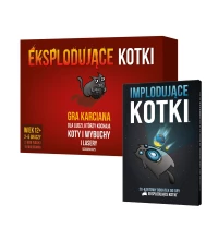 Ilustracja produktu Eksplodujące Kotki + Implodujące kotki 