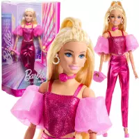 Ilustracja produktu Mattel Barbie Lalka Kolekcjonerska Deluxe Style w Różowym Komplecie nr 5 JFP40